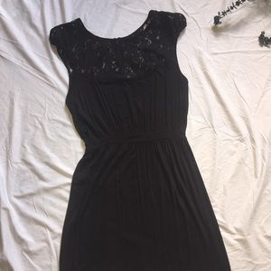 Little Black Dress by Mark. Lace detail.